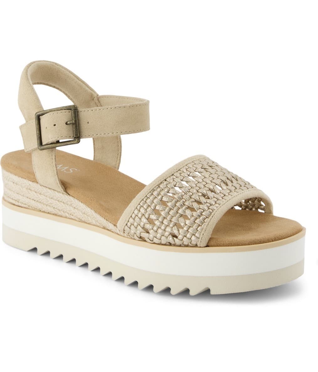 Macy's) 진짜 편한 TOMS Women's Diana Platform Wedge Sandals47.25