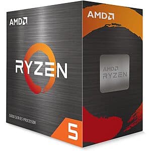 AMD Ryzen 5 5500 3.6 GHz 6-Core Unlocked Desktop CPU w/ Wraith Stealth Cooler $72 + Free S&H ($71.99 / (약: 102,139원))