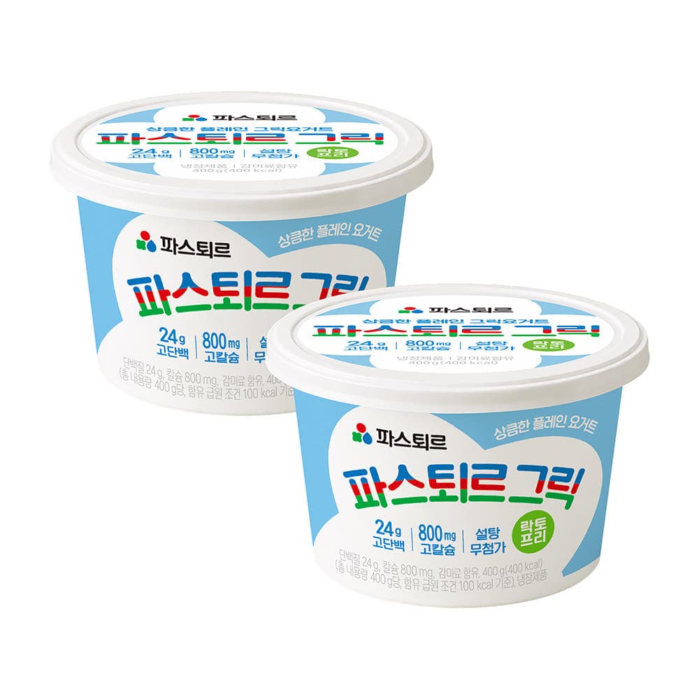 품절 롯데웰푸드 파스퇴르 그릭요거트 400g 2개 3500원 무배 초초핫딜 (3,500원)